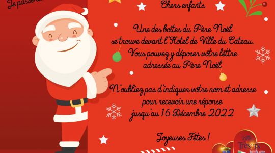 Boite aux lettres du Père Noel