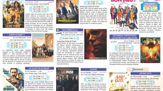 Cinéma Programme MAI 2022