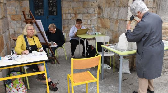 Les artistes dans la rue en Juin 