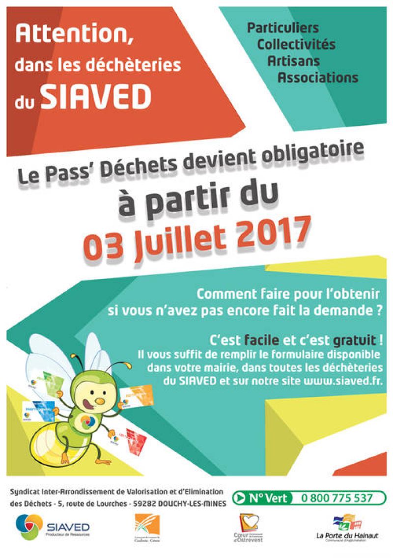 Accès aux déchèteries : le pass'Déchet devient obligatoire