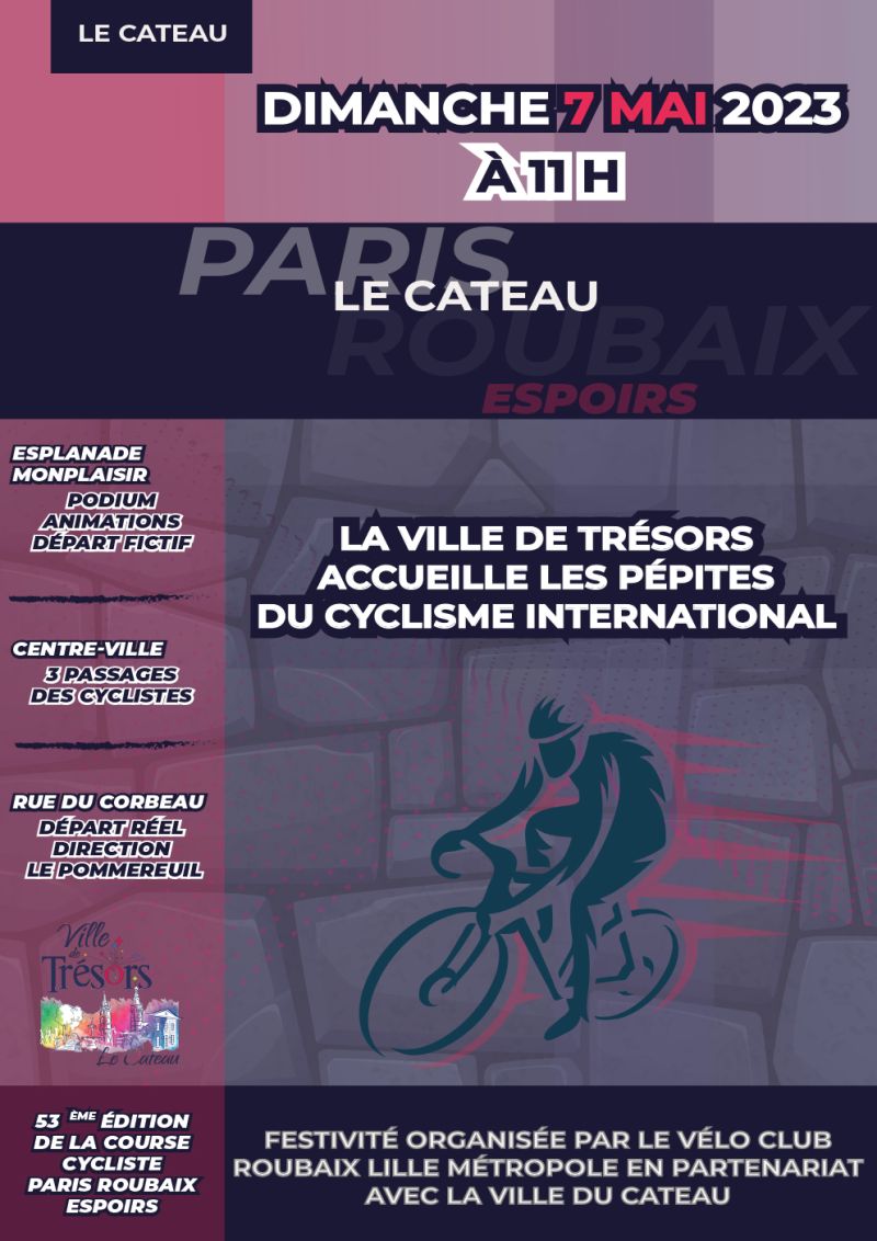 Course cycliste Paris Roubaix Espoirs 