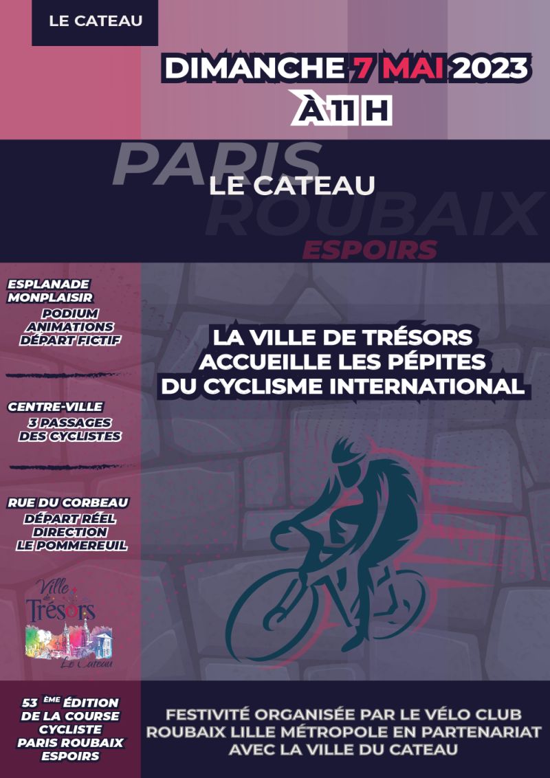 Course cycliste Paris Roubaix Espoirs