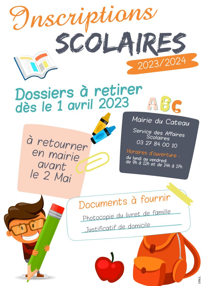 inscriptions scolaires