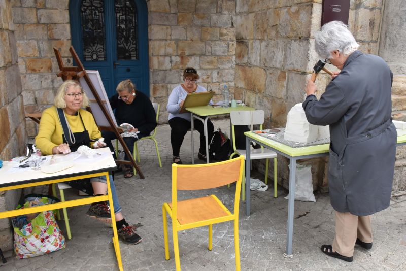 Les artistes dans la rue en Juin 