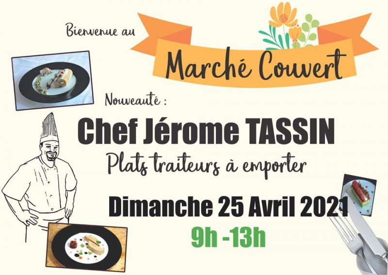 Marché Couvert du 25 avril 2021