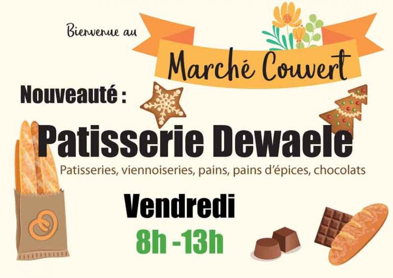 Nouveauté : Patisseries au Marché Couvert