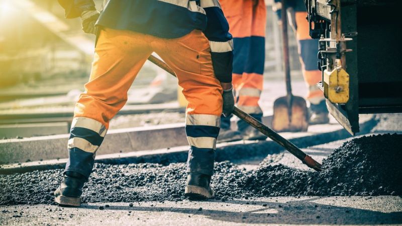 Travaux rue des Poilus, Esplanade Monplaisir