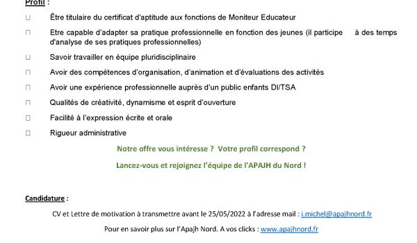 APAJH 1 moniteur éducateur (suite)